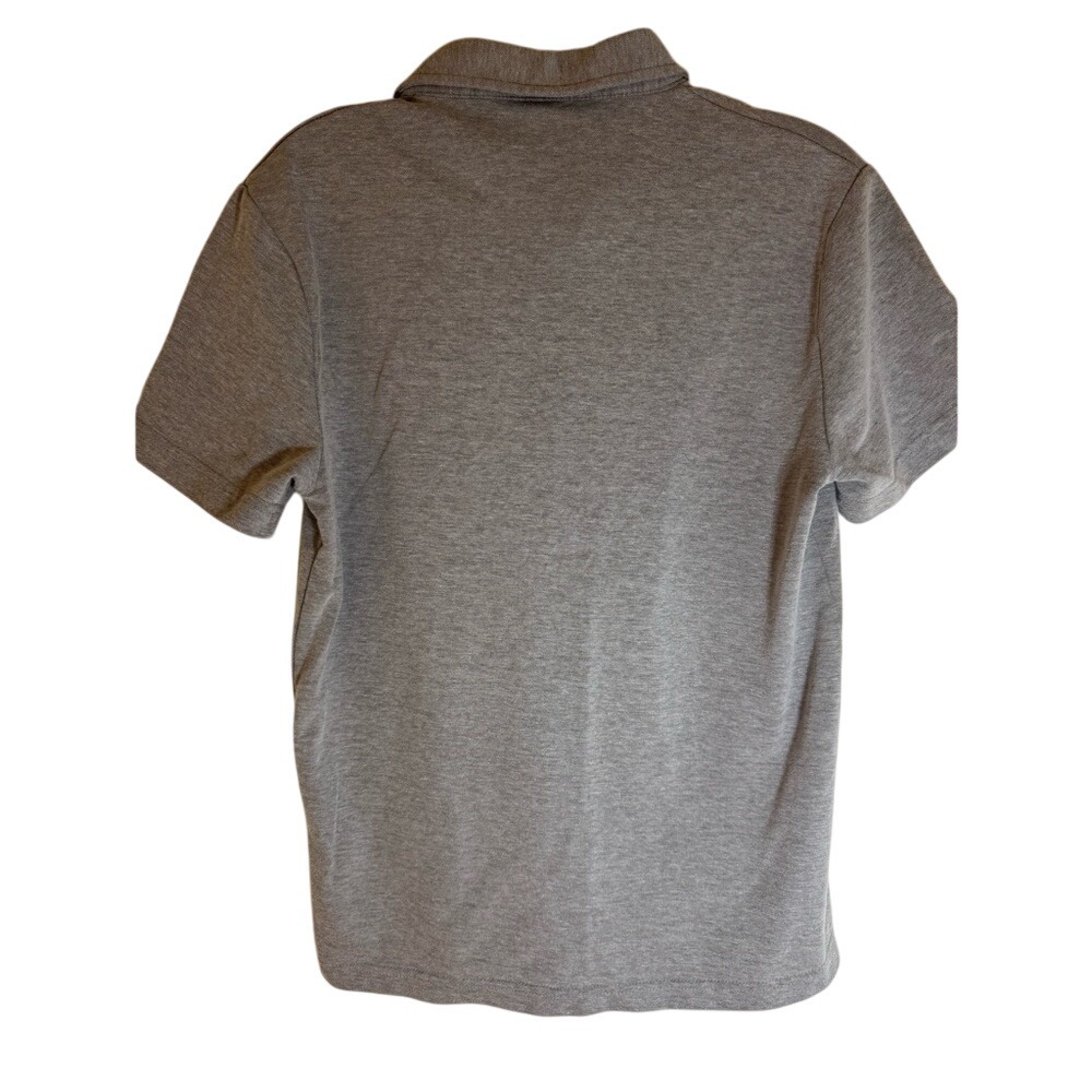 ZinoVizo Men's Gray Polo, 100%‎ Cotton, Small - Picture 5 of 5